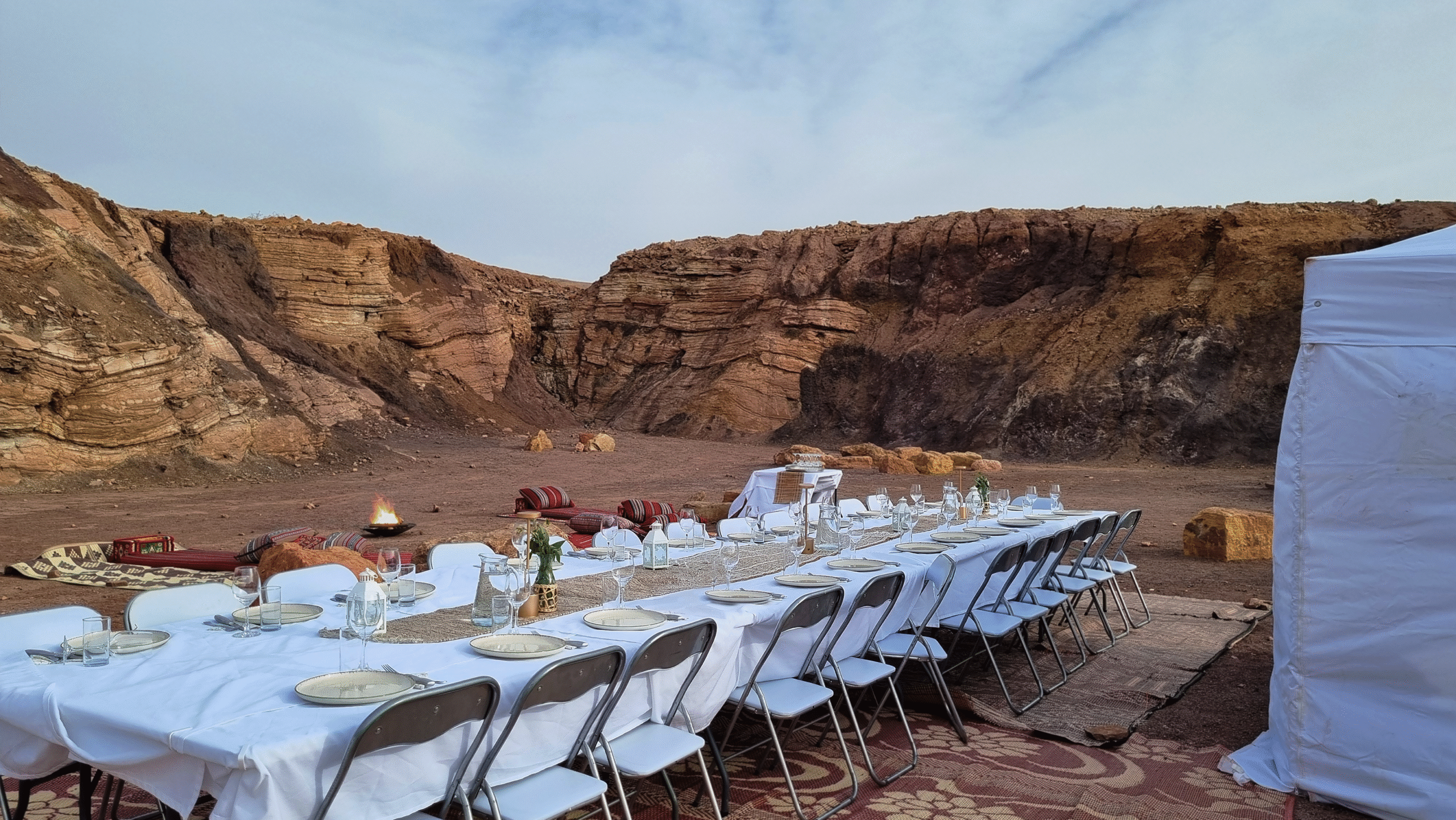 עילם שף אוכל קולינריה Desert event רמון